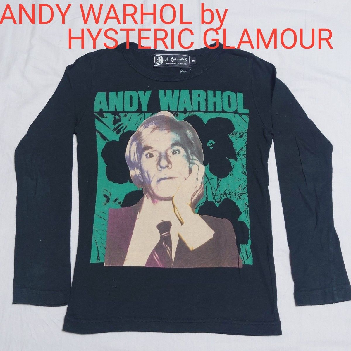 ANDY WARHOL by  HYSTERIC GLAMOUR  長袖 Tシャツ