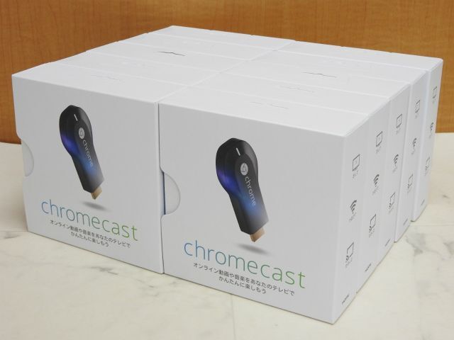 未開封 Google Chromecast H2G2-42JP 第1世代 クロームキャスト 10個セット_画像1