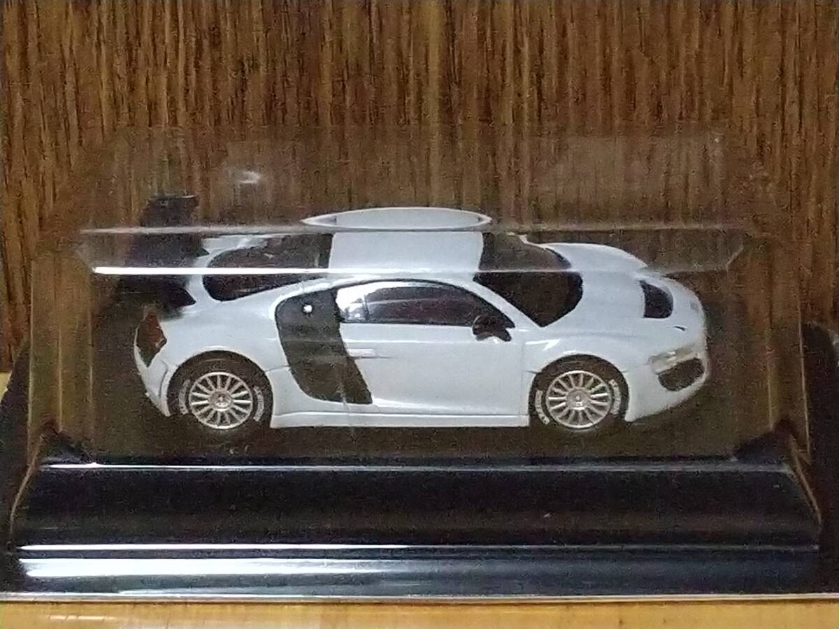 京商 1/64 アウディ ミニカーコレクション 2　Audi R8 LMS ホワイト サークルKサンクス オンラインバージョン　ブリスター未開封品_画像5