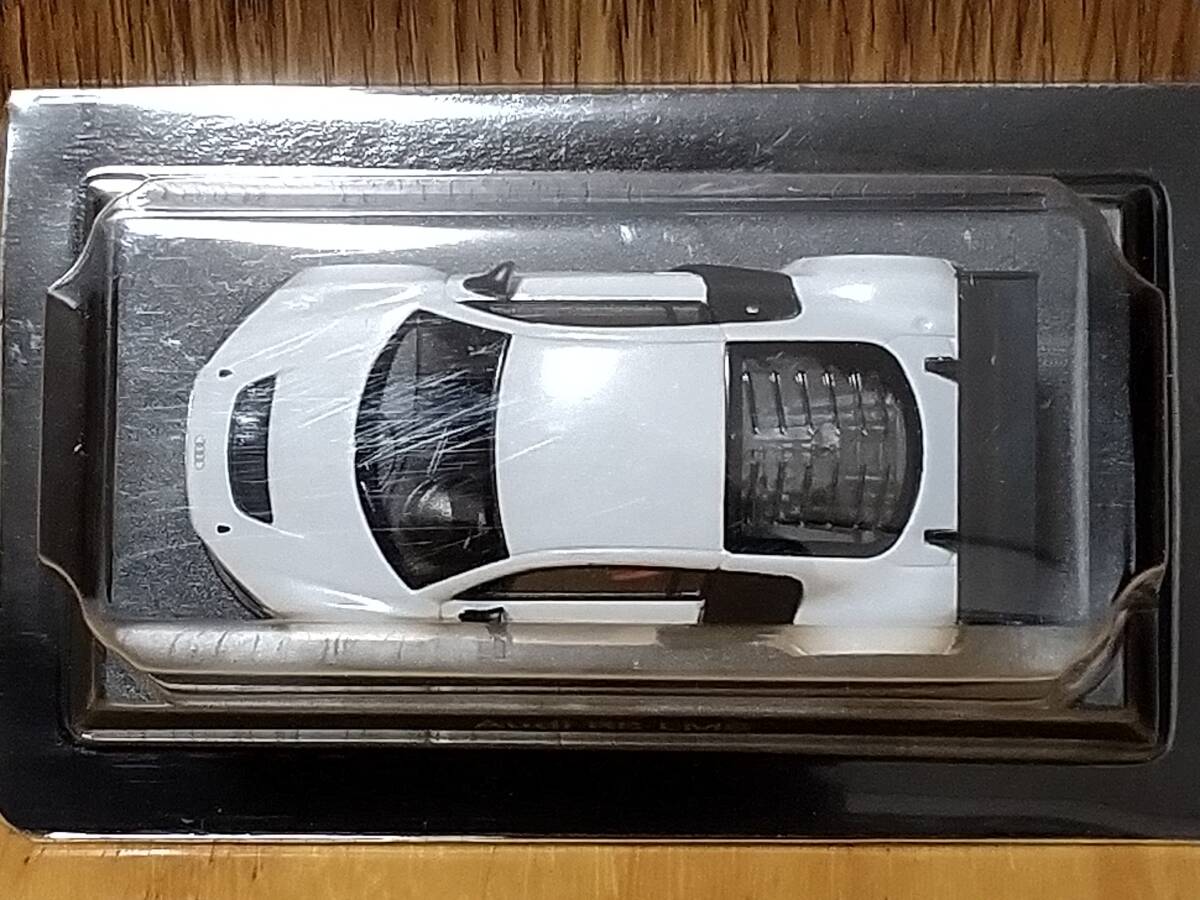 京商 1/64 アウディ ミニカーコレクション 2　Audi R8 LMS ホワイト サークルKサンクス オンラインバージョン　ブリスター未開封品_画像7