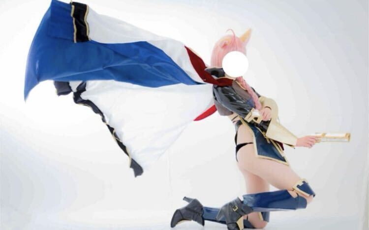 グランブルーファンタジー グラブル エッセル コスプレ 衣装 ウィッグ付 レオタード マント Mサイズ_画像3