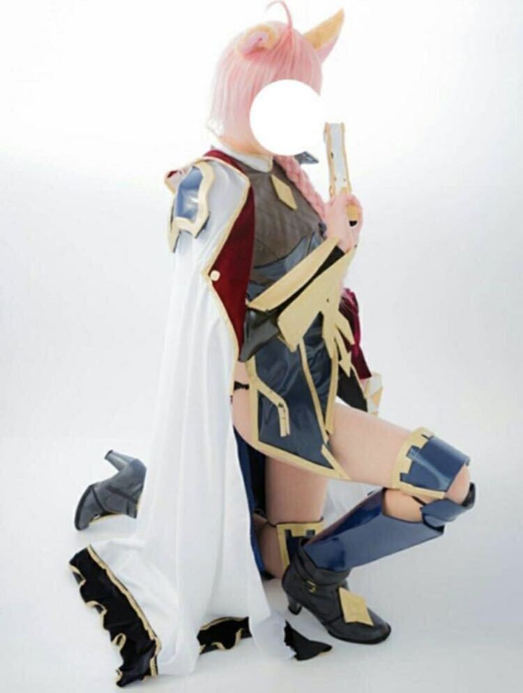 グランブルーファンタジー グラブル エッセル コスプレ 衣装 ウィッグ付 レオタード マント Mサイズ_画像1