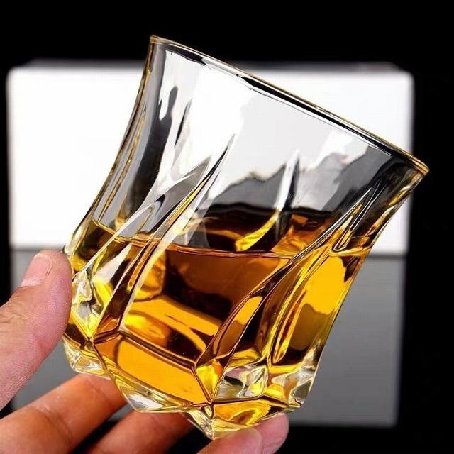 ２個セット ウイスキーグラス ロックグラス ブランデーグラス ウイスキー グラス クリスタルグラス コップ ビアグラス ショットグラス_画像1