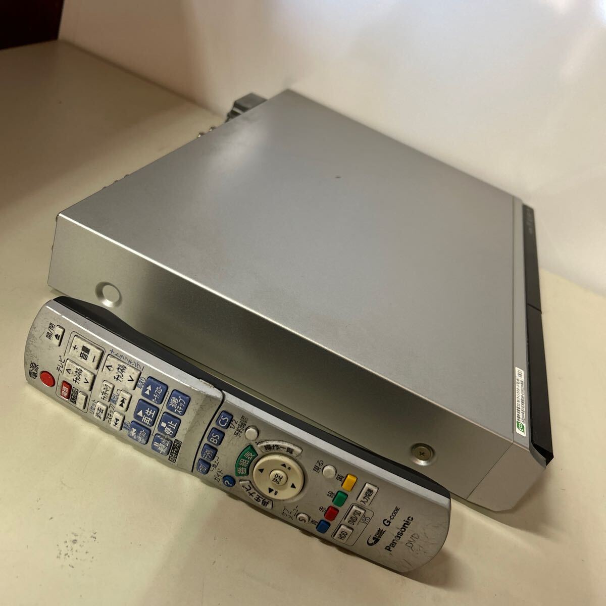 Panasonic DMR-XW31 DVDレコーダー パナソニック 通電OK 動作未確認　現状　ジャンク_画像3
