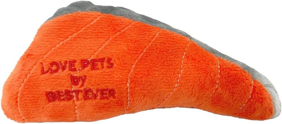 【BESTEVER】ペットトイ 紅鮭 犬 おもちゃ カシャカシャ キュッキュッ 音が鳴る 遊ぶ 一緒に遊ぶ【LOVE PETS b_画像1
