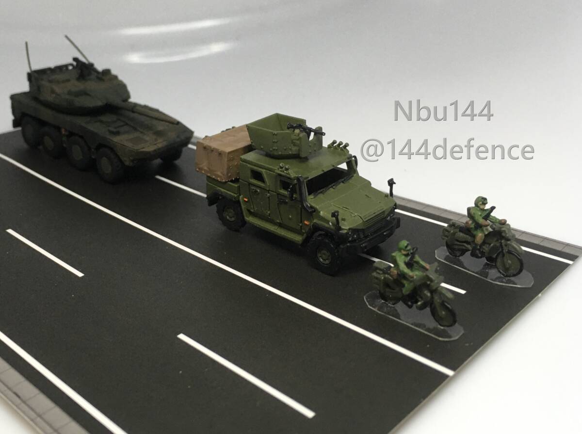 【1/144 陸上自衛隊】イーグルV軽装甲車(装備実験隊仕様)_画像6