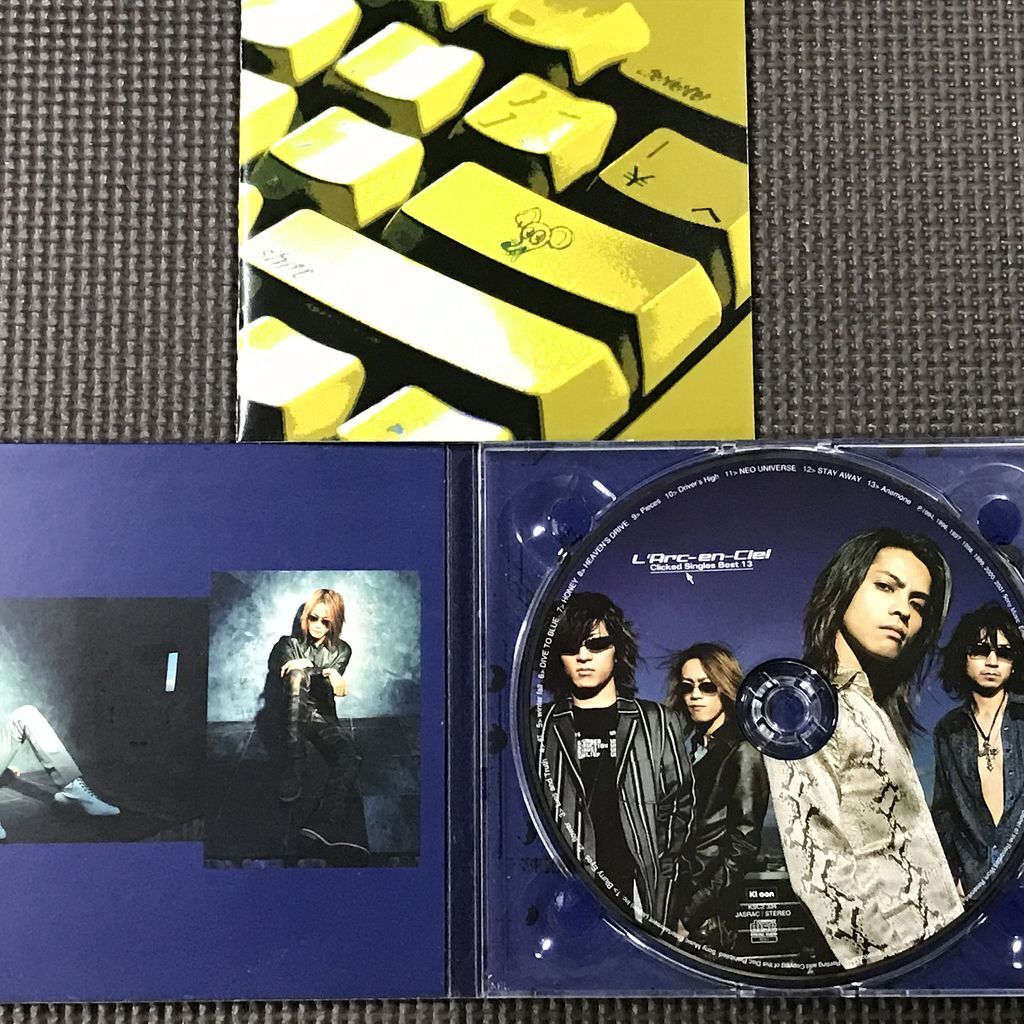 L'Arc-en-Ciel Clicked Single Best 13 ベストアルバム CD L'Arc-en-Ciel Clicked Single Best 13 ベストアルバム CD