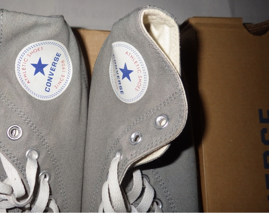  с коробкой..CONVERSE Converse все Star HI - ikatto спортивные туфли Converse все Star серый 28.0cm
