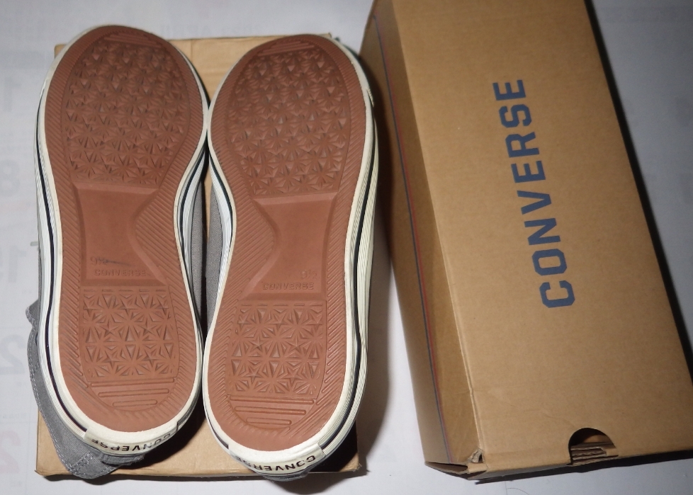  с коробкой..CONVERSE Converse все Star HI - ikatto спортивные туфли Converse все Star серый 28.0cm