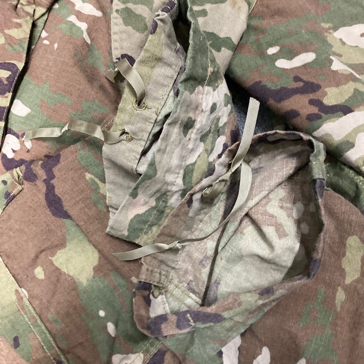 ミリタリー サバゲー コンバット 米軍放出品 迷彩服 作業服 難燃性 防虫 マルチカム PROPPER カーゴパンツ パンツ ズボン M-L W約93㎝_画像7