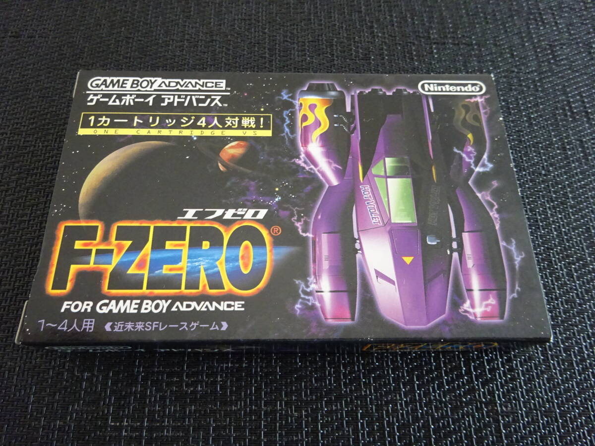 ゲームボーイアドバンス　GBA　箱説あり　エフゼロ F-ZERO FOR GAMEBOY ADVANCE　〈0692〉_画像1