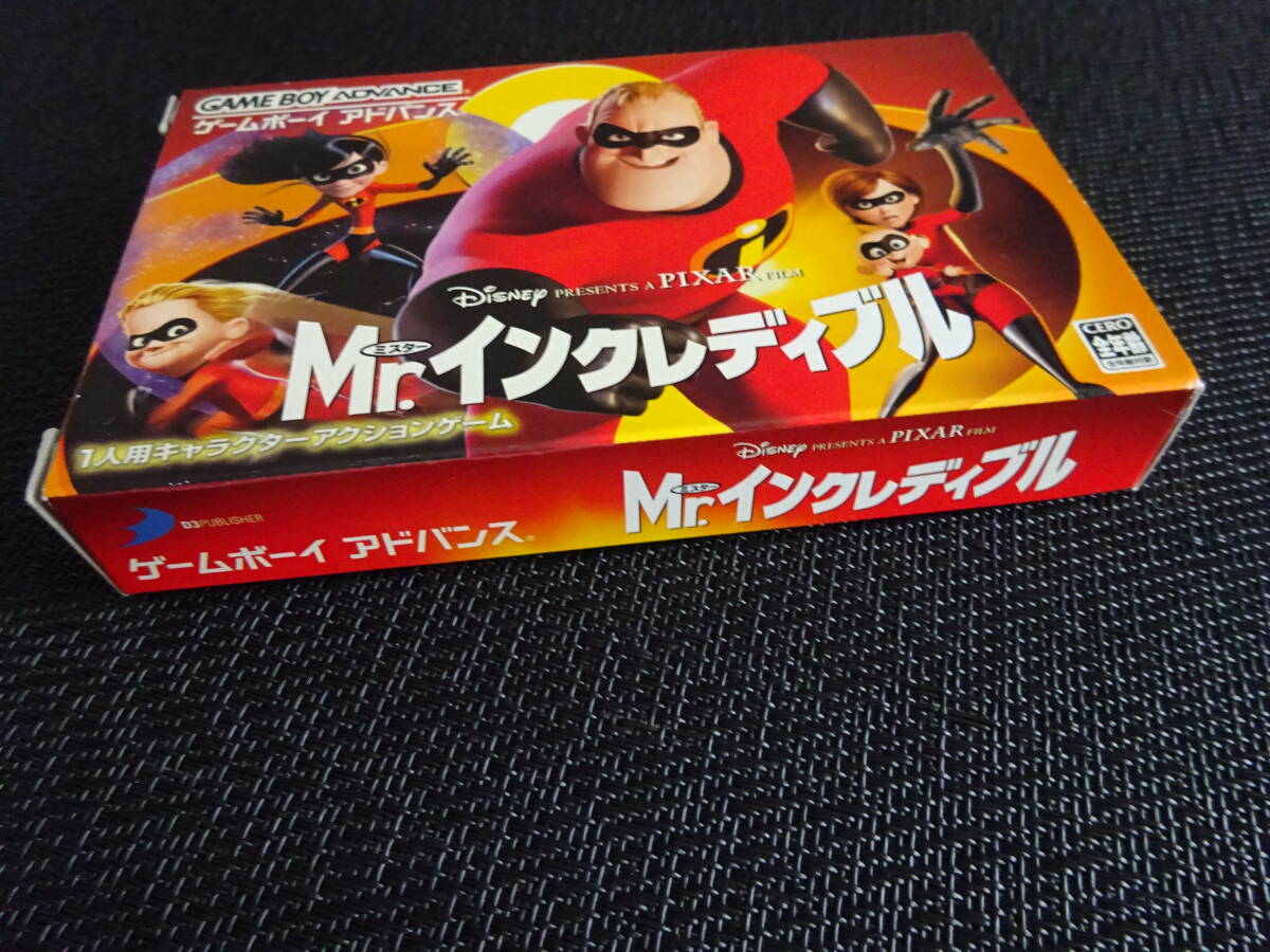 ゲームボーイアドバンス　GBA　箱説あり　Mr.インクレディブル　〈0775〉_画像4