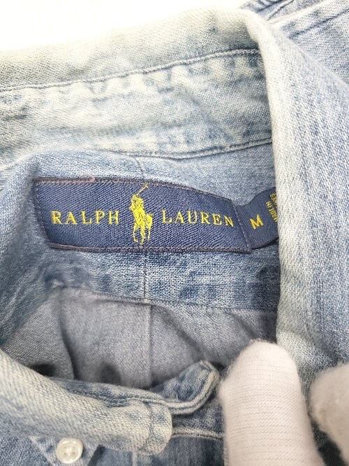 ◇ 《 RALPH LAUREN まとめ売り4点セット サイズMのみ ニット セーター シャツ Tシャツ メンズ 》 P_画像2