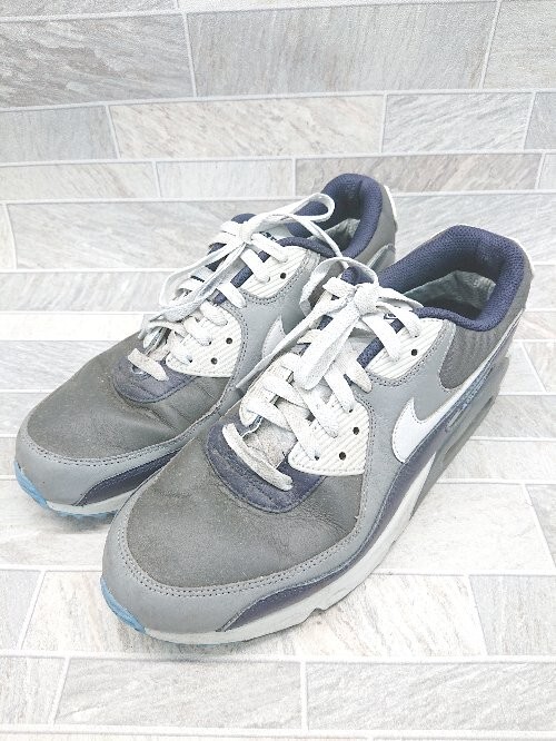 ◇ NIKE ナイキ エア マックス 90 DJ9779-004 スニーカー シューズ サイズ28.0㎝ グレー マルチ メンズ P_画像1