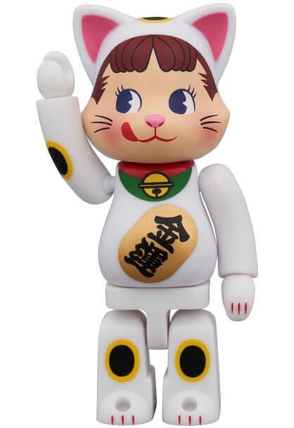 [1 jpy ][ unopened ]NY@BRICK maneki-neko Peko-chan 100% & 400%