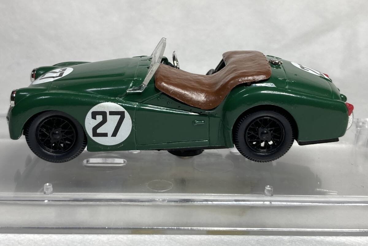 当時物★未使用！VITESSE・1/43・TRIUMPH TR3・1959 Le Mans・トライアンフ TR3・ルマン No.27・ビテス_画像3