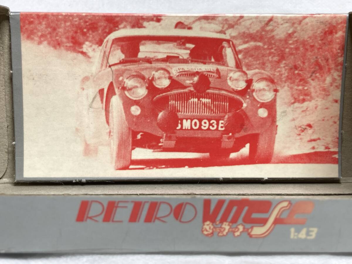  that time thing * unused!VITESSE*1/43*AUSTIN HEALEY 3000*1964 Rally Spa-Sofia-Leage* Austin Healey 3000*No.3* Vitesse 