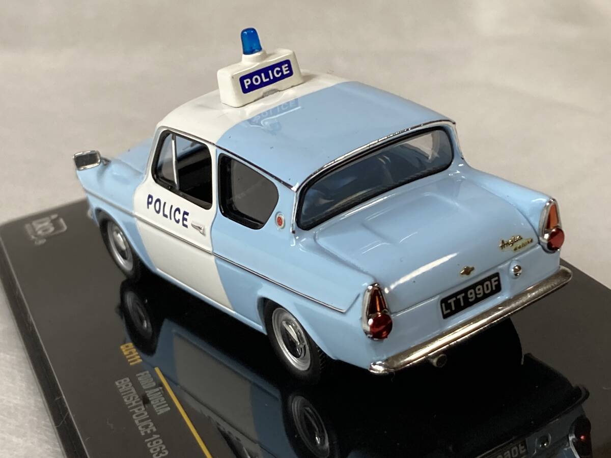 ★未使用！Ixo・1/43・フォード アングリア・英国パトカー・Ford Anglia British Police car 1963・イクソ_画像3