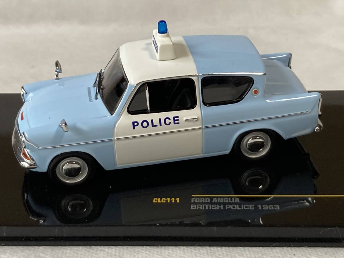 ★未使用！Ixo・1/43・フォード アングリア・英国パトカー・Ford Anglia British Police car 1963・イクソ_画像4
