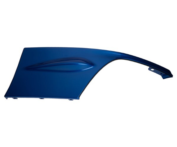 スバル 純正 インプレッサ エアダムスカート SUBARU IMPREZA WRX STI WRX STi Blue Front Bumper Air Dam Skirt未使用 Genuine JDM OEM_画像1