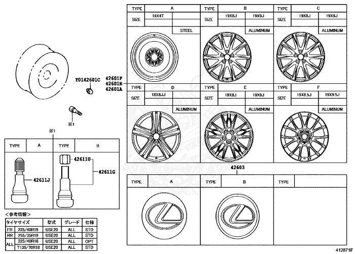 レクサス 純正 IS F ホイールハブ オーナメント LEXUS GS F ORNAMENT WHEEL HUB 未使用 Genuine JDM OEM メーカー純正品_画像2