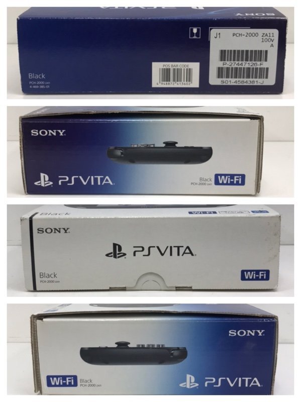 SONY ソニー Play Station Vita Wi-Fiモデル PCH-2000 ブラック　240503SK260029_画像9