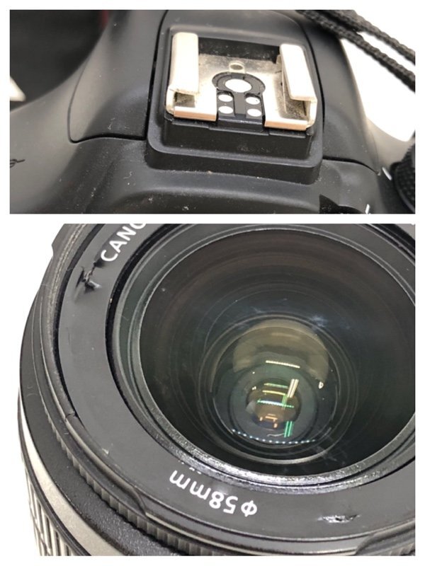 【ジャンク品】 Canon キャノン デジタル一眼レフカメラ EOS kiss X5 ZOOM LENS EF-S 18-55mm 240510SK120010_画像10