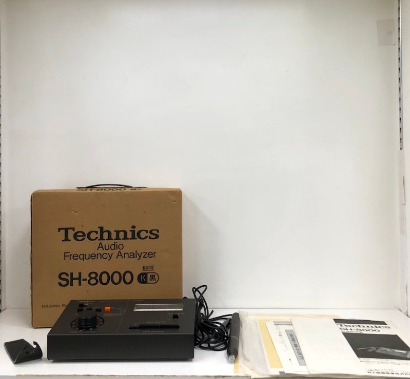 【ジャンク品】Technics テクニクス オーディオ フリケンシー アナライザ SH-8000 240508SK190670_画像1