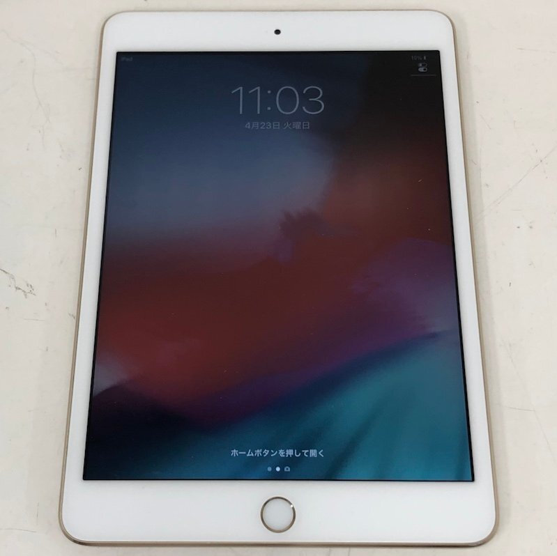 Apple アップル iPad mini 3 アイパッド ミニ 3 Wi-Fiモデル FGY92J/A A1599 64GB 240418SK300179_画像1