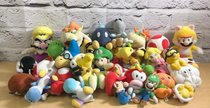 スーパーマリオ ぬいぐるみ 三英貿易 まとめ売りセット Yahoo!オークション - スーパーマリオ 三英貿易 ぬいぐるみ