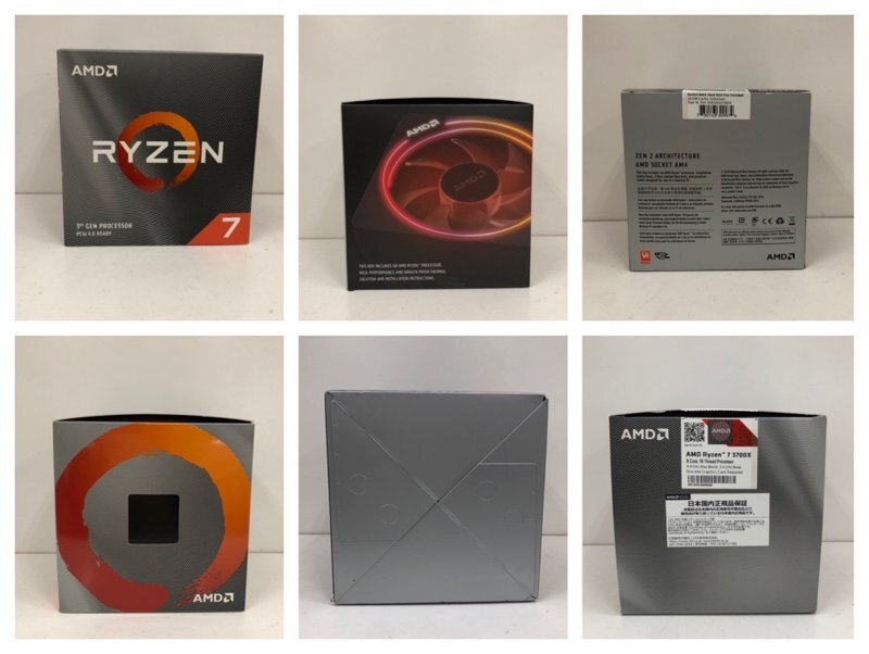 【ジャンク品】 AMD RYZEN 7 3700X 8 Core 16 Thread Processor CPU  240430SK220331の画像4