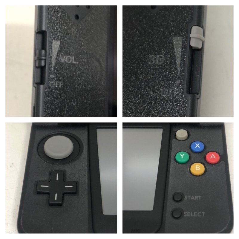 Nintendo３DS 任天堂 ３DS ブラック 本体 充電器なし 箱なし 240419SK090122の画像6