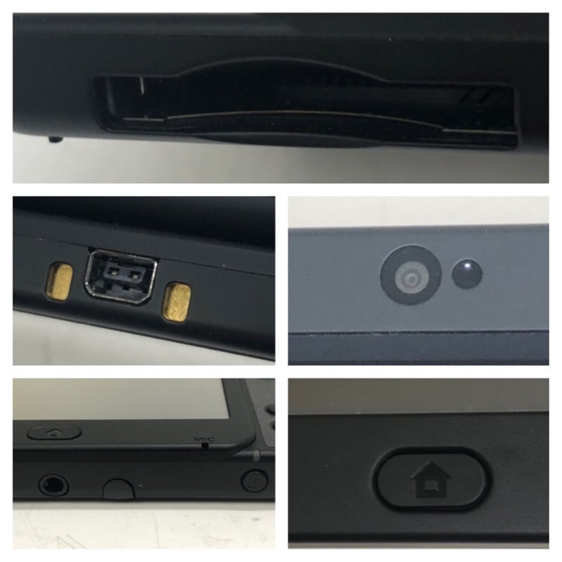 Nintendo３DS 任天堂 ３DS ブラック 本体 充電器なし 箱なし 240419SK090122の画像7