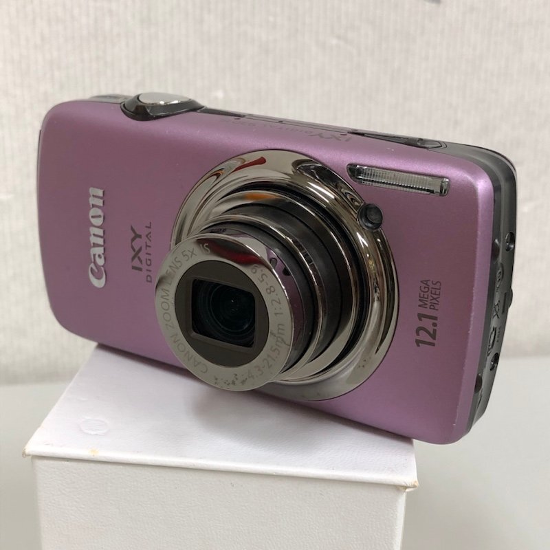 Canon キヤノン コンパクトデジタルカメラ IXY DIGITAL 930 IS パープル 240327SK170681_画像2