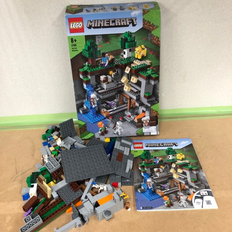 【ジャンク】 LEGO マインクラフト クラフトボックス3.0 イリジャーの襲撃 最初の冒険 闇のポータル 他 240426SK110257_画像6