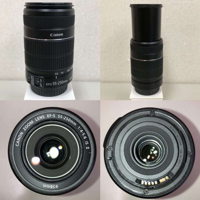 CANON キヤノン デジタル一眼レフカメラ EOS Kiss X7 ボディ ＋ EF-S55-250mm F4-5.6 IS II レンズ 240430RM490668の画像9