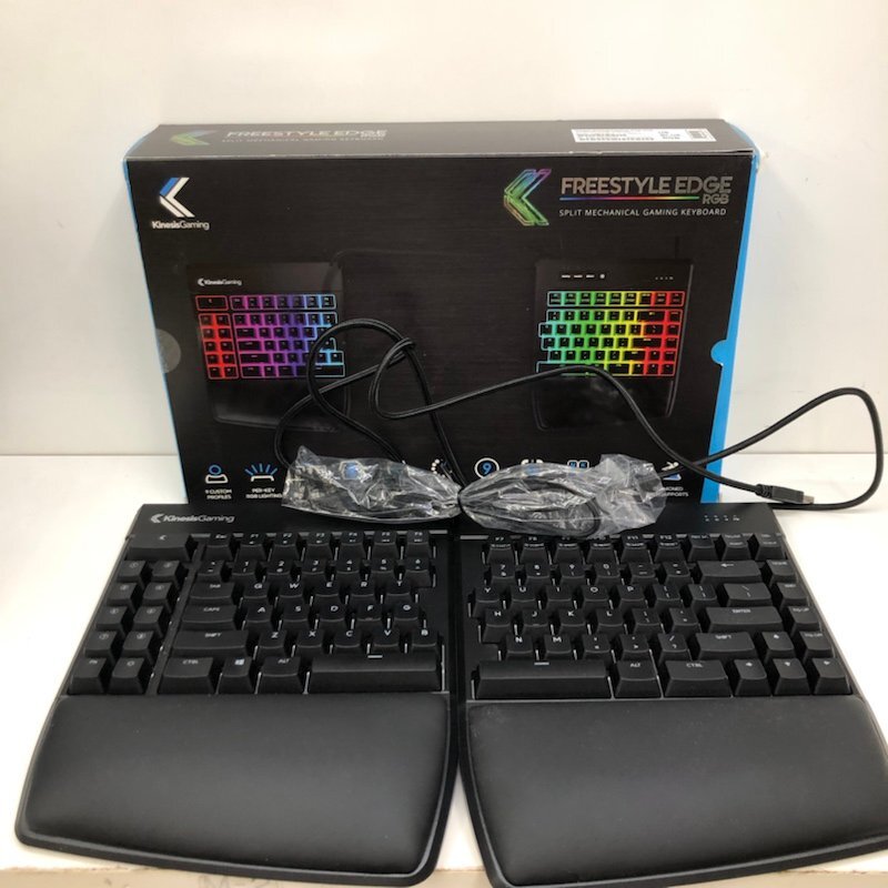 Kinesis Gaming Freestyle Edge RGB USBキーボード 240417SK170735の画像1
