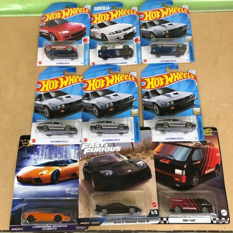 ホットウィール Hot Wheels 多数 メルセデス・ベンツ GT-R ランボルギーニ マリオカート 他 240426SK170074の画像3