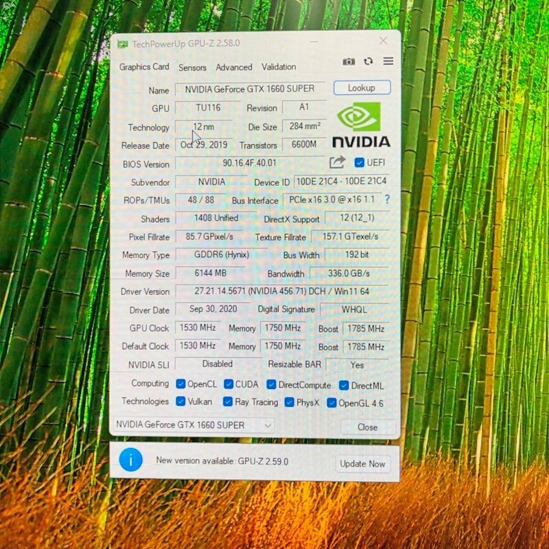 PALIT グラフィックボード GeForce GTX 1660 SUPER 6GB グラボのみ 240422SK510177の画像2