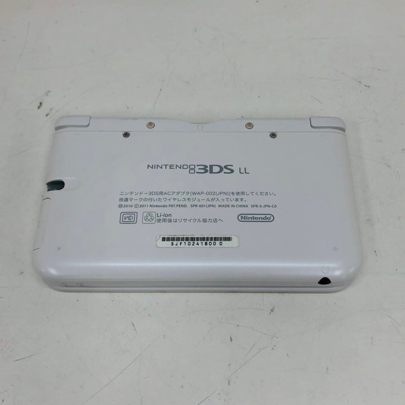 Nintendo ニンテンドー 3DS LL RED-001 SDカード16GB付き 本体 240423SK250401の画像3