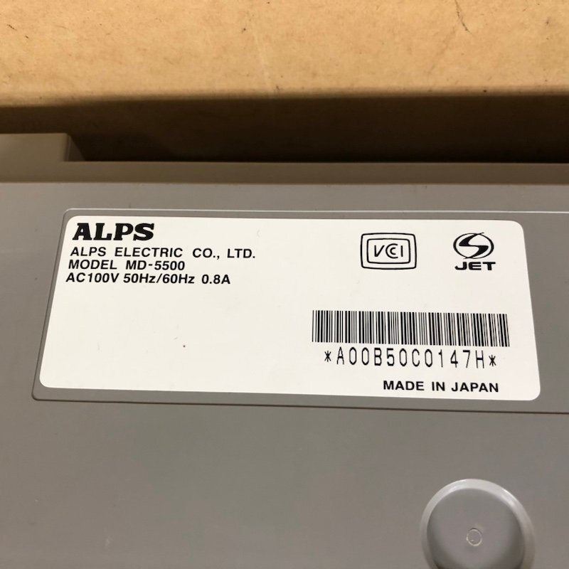 【ジャンク品】ALPS MD-5500 VDプリンティング プリンター 240402SK230172の画像9