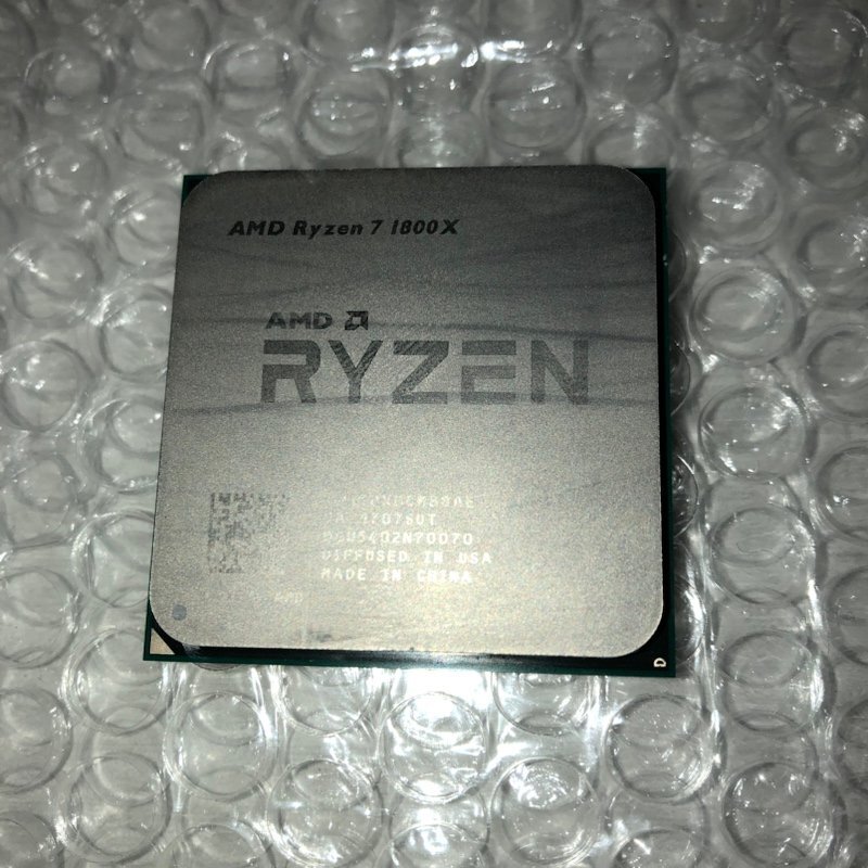 【ジャンク品】AMD CPU Ryzen７1800X 　Ryzen 7 1700 2個まとめて 240508SK750221_画像3