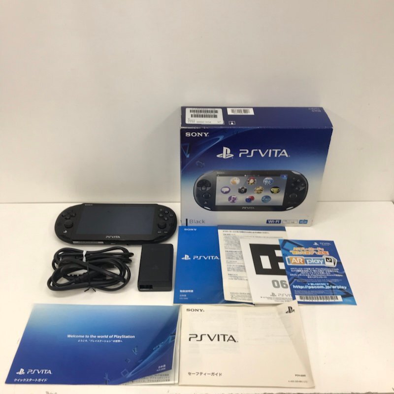 SONY ソニー Play Station Vita Wi-Fiモデル PCH-2000 ブラック　240503SK260029_画像1