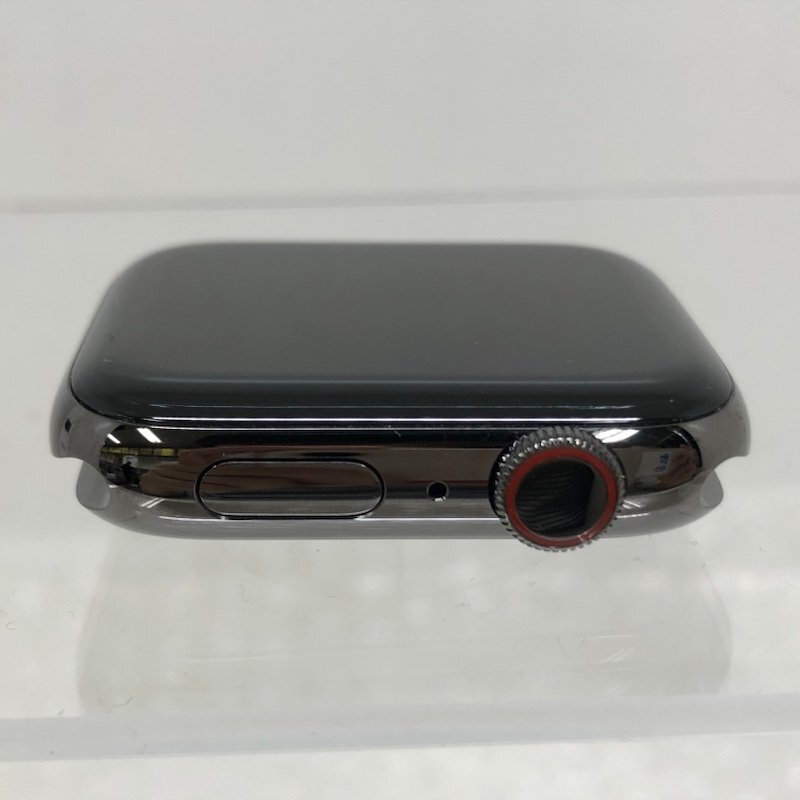 【ジャンク品】Apple Watch Series 6 GPS+Cellular 44mm ステンレススチール M09H3J/A A2376 グラファイト 240425SK251125_画像3