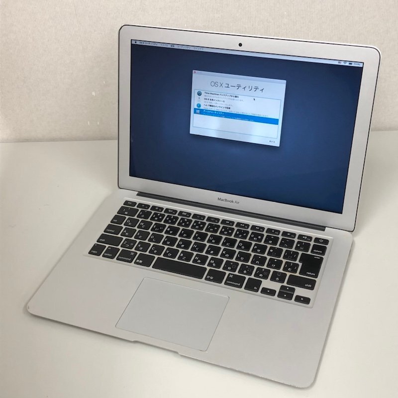 【ジャンク ストレージなし】Apple MacBook Air 13inch Early 2015 MMGF2J/A BTO Core i7 2.2GHz/8GB/A1466 240506SK240253_画像2