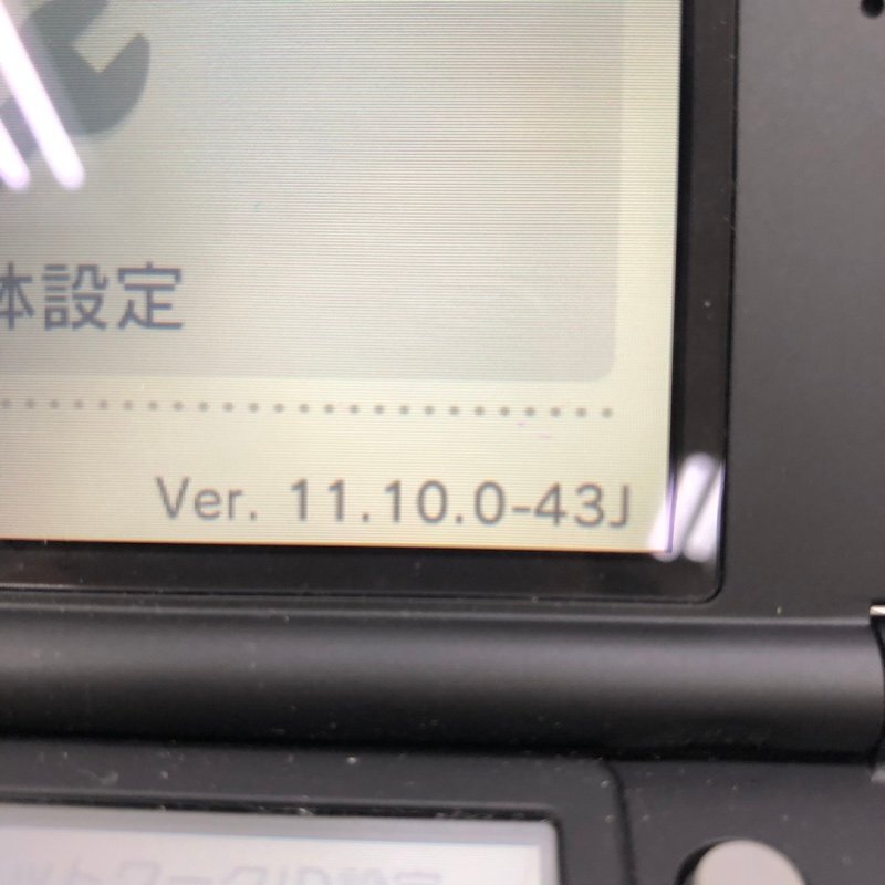 Nintendo ニンテンドー 3DS 本体 KTR-001 ブラック 240510SK360007_画像6