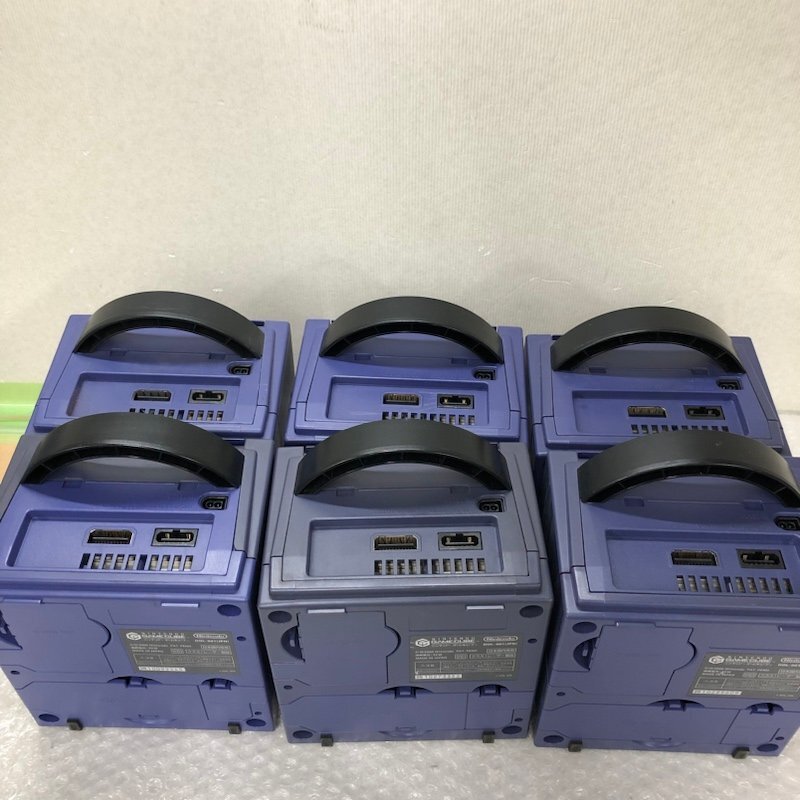 [ junk ] nintendo Nintendo Nintendo Game Cube violet 6 pcs summarize DOL-001 240410SK410185