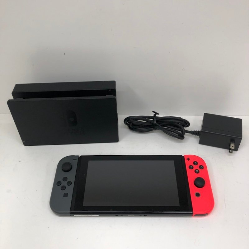 Nintendo 任天堂 HAC-001 ニンテンドースイッチ switch ゲーム機 ジョイコン ドッグ 240502SK080508_画像1