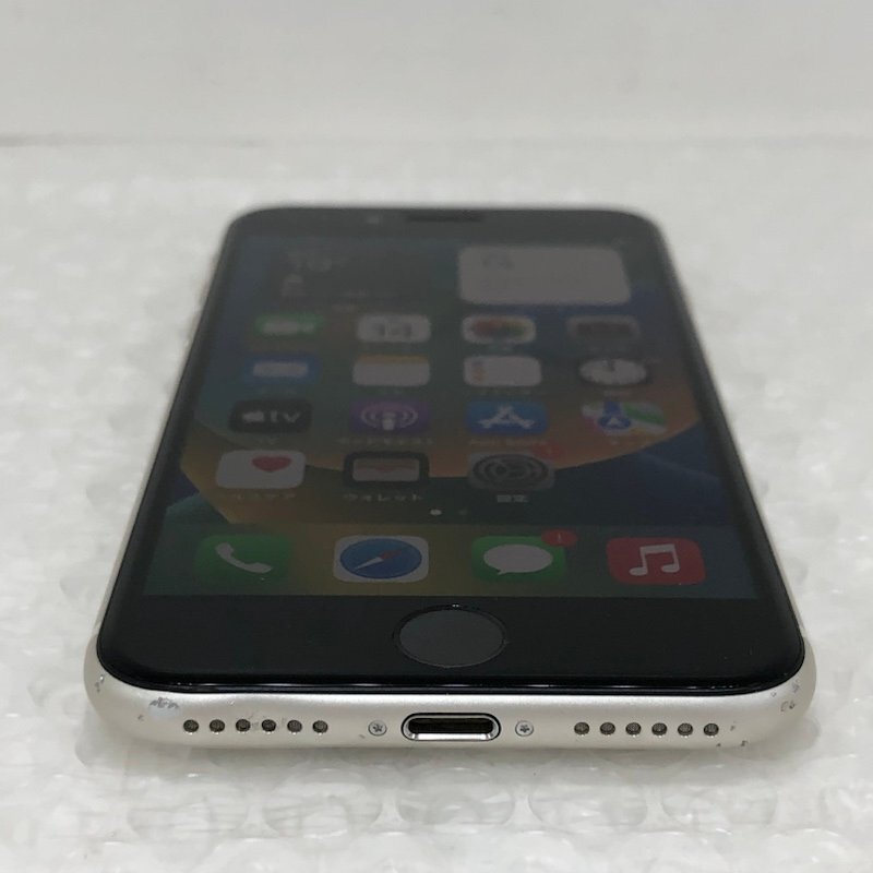 【ジャンク】 Apple iPhone SE 第3世代 MMYD3J/A A2782 64GB バッテリー最大容量92% 楽天モバイル利用制限〇 本体のみ 240424SK130653_画像5