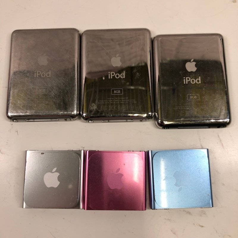 ジャンク 通電・初期化OK Apple iPod nano iPod classic 20台まとめ売り A1136/A1236/A1238/A1285/A1320/A1366 240305SK310634_画像5